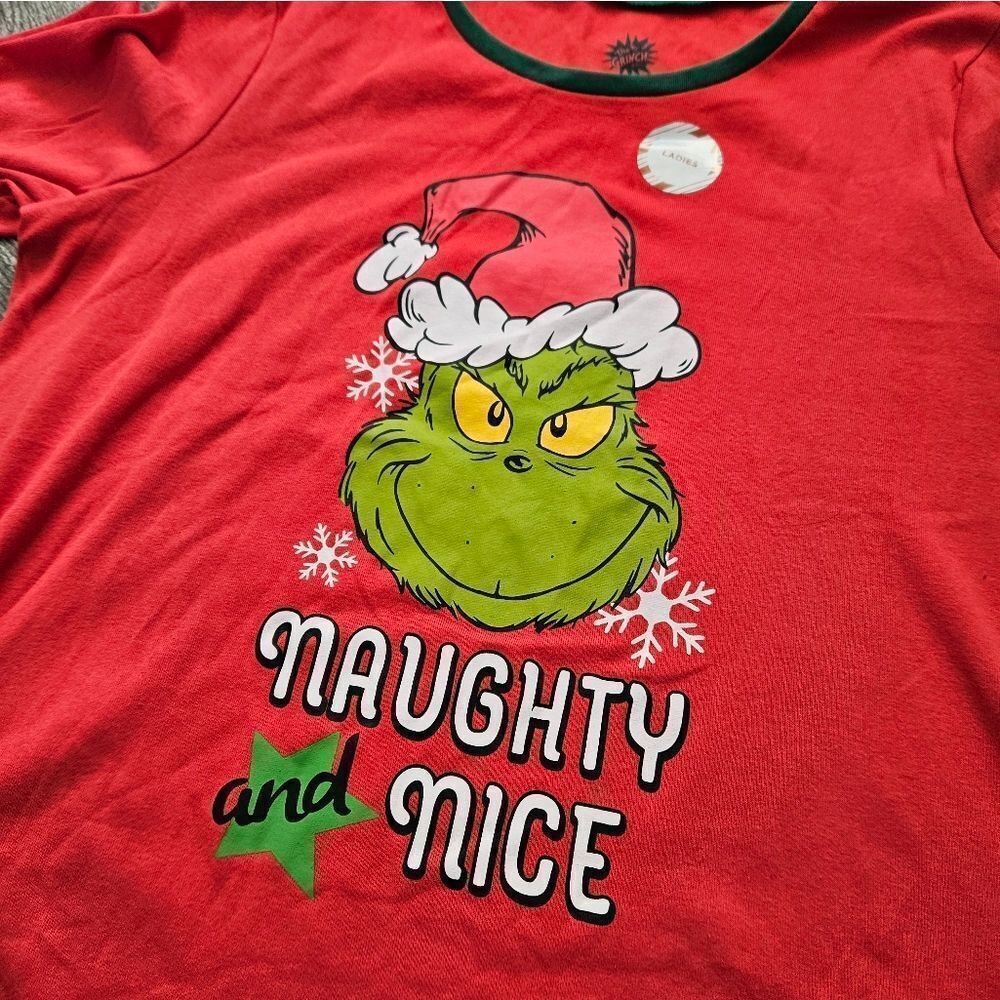 The Grinch Naughty and Nice PJ Set Size XXL - Picture 6 of 15